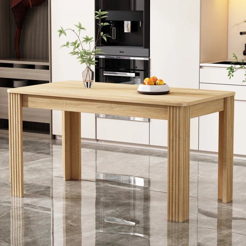 Table contemporaine en bois massif