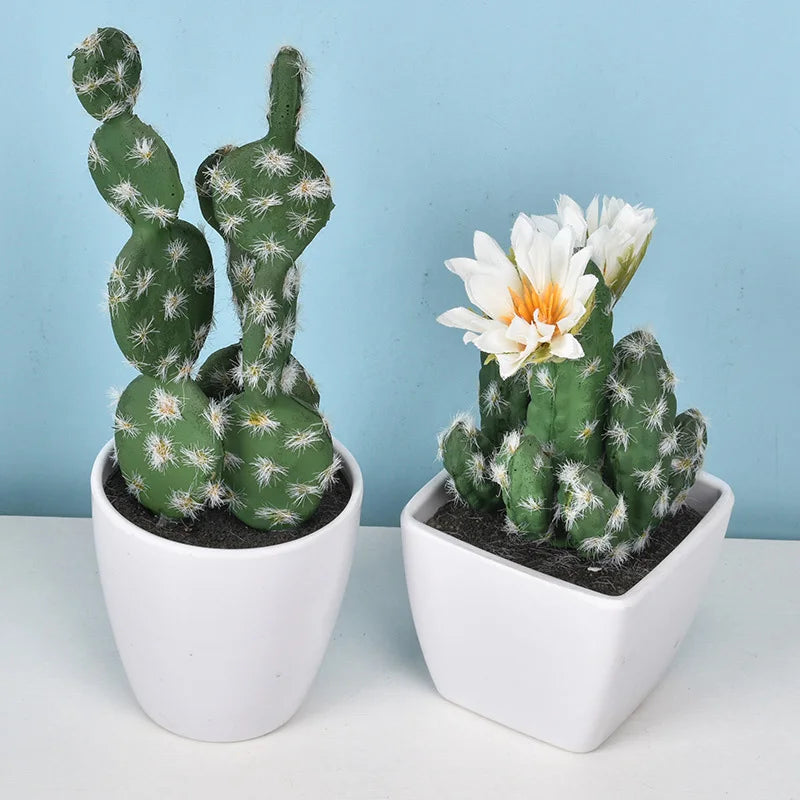 Mini Cactus en Plastique