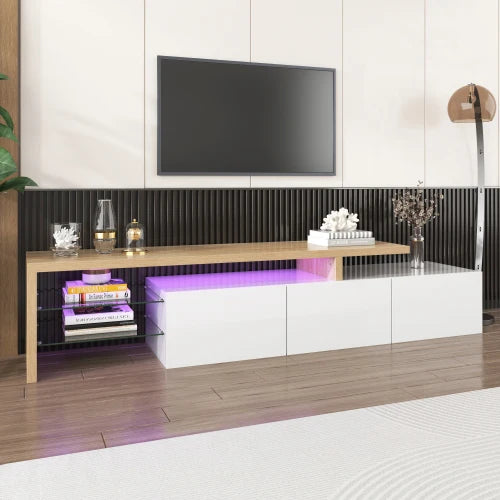 Meuble TV Design Contemporain Bois