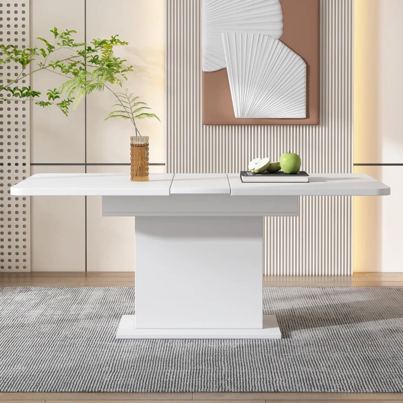 Table Basse de salon extensible blanc