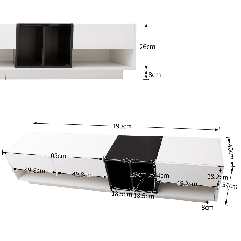 Meuble TV au Design Minimaliste Moderne